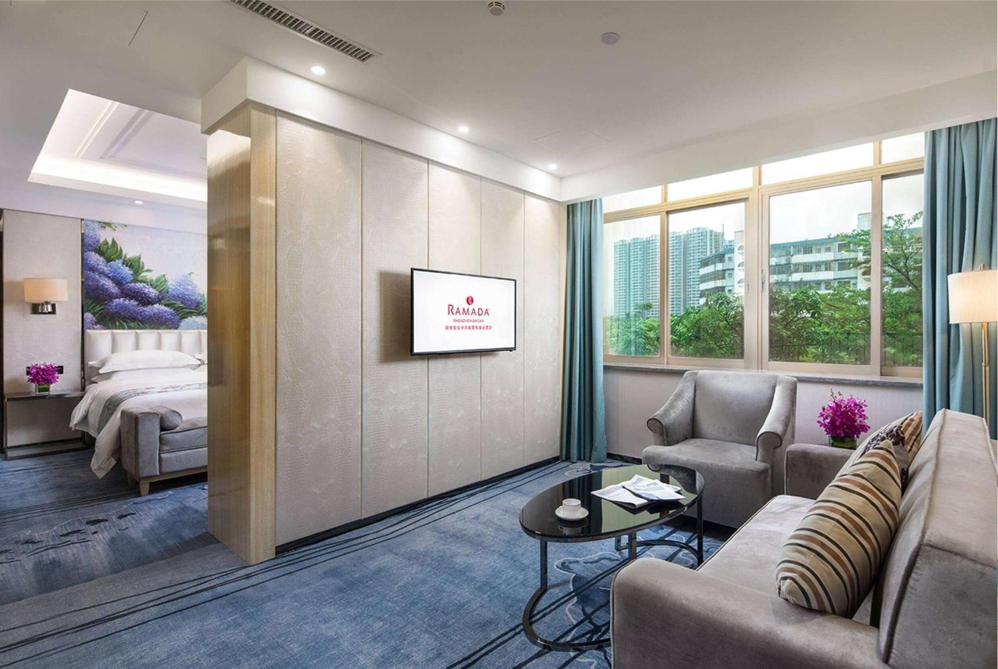 Hotel Ramada Shenzhen Baoan Exterior foto